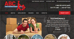Desktop Screenshot of abcqualitymovers.com